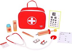 Детска лекарска чанта Tooky Toy - Малкият доктор - играчка