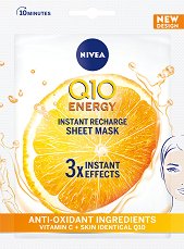 Nivea Q10 Energy Instant Recharge Sheet Mask - продукт