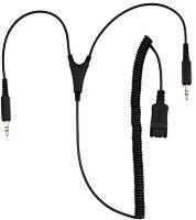 Свързващ кабел - QD към  2 x 3.5 mm