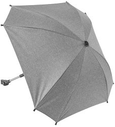 Универсален чадър за бебешка количка с UV защита Reer Shine Safe Grey - 