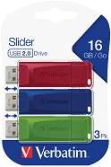 USB 2.0   16 GB Verbatim Slider