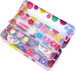 Детски комплект с гримове - POP Girls Color Tin - ластик