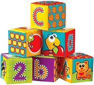 Меки кубчета - 123 - играчка