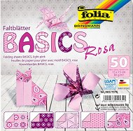 Хартии за оригами Folia Bringmann - Rosa