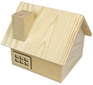 Дървена кутия New Art - Къща