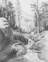 Рисуване по номера Royal & Langnickel - Поток в гора