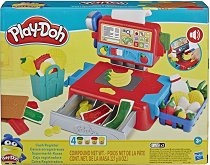 Детски касов апарат с моделин Play-Doh - творчески комплект