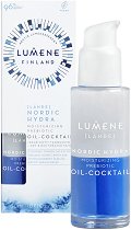Lumene Lahde Nordic Hydra Moisturizing Prebiotic Oil-Cocktail - лосион