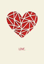 Поздравителна картичка - Love - продукт