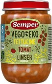 Semper - Био пюре от фетучини с домат и леща - 