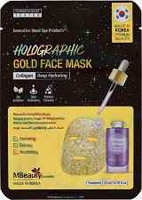 MBeauty Holographic Gold Face Mask - маска