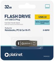 USB 2.0 флаш памет 32 GB Platinet S-Depo
