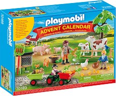 Коледен календар - Ферма - детска бутилка