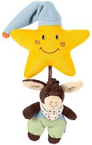 Плюшена играчка Звезда с магаренце - Sterntaler - играчка