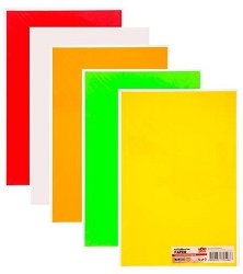 Самозалепваща хартия в различни цветове Top Office