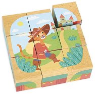 Дъврени кубчета Vilac - Класически приказки - играчка
