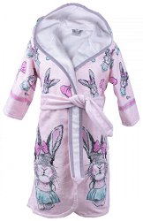 Детски халат за баня Babyhome Bunny - 
