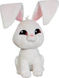 Плюшена играчка зайето White bunny - Jazwares - 