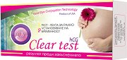 Тест за бременност лента Clear Test - чаша