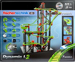 Сглобяема писта за топчета Fischertechnik - Dynamic L2 - играчка