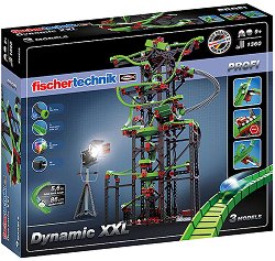 Сглобяема писта за топчета Fischertechnik - Dynamic XXL - играчка