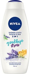 Nivea Goodbye Stress 2 in 1 Shower & Bath - пяна