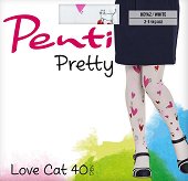 Детски чорапогащник Penti Pretty Love Cat - 