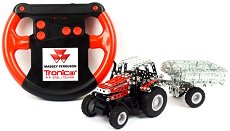 Трактор с ремарке - Massey Ferguson MF-7600 - 