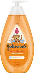 Johnson's Kids Bubble Bath & Wash - олио