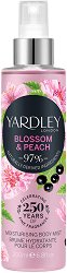 Yardley Blossom & Peach Moisturising Body Mist - мляко за тяло