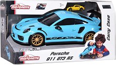 Кола гараж Majorette Porsche 911 GT3 RS - топка