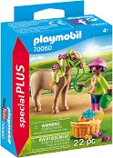 Playmobil Special Plus - Момиче с пони - 