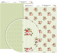 Двустранен картон за скрапбукинг Rosa - Райе с рози