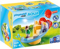 Детски конструктор Playmobil - Водна пързалка - играчка