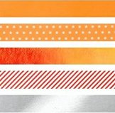 Оранжеви декоративни самозалепващи ленти Heyda