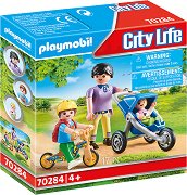 Фигурки на майка и деца Playmobil - играчка
