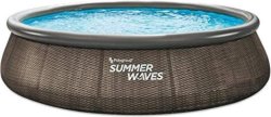 Кръгъл надуваем басейн Polygroup Summer Waves Quick Set - продукт