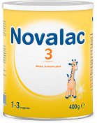 Адаптирано мляко за малки деца Novalac 3 - 