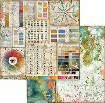 Хартия за скрапбукинг Stamperia - Цветови палитри