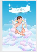 Angel Baby: Дневник за първата годинка на бебето - Момче - 