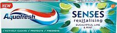 Aquafresh Senses Revitalising Toothpaste - балсам