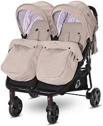 Бебешка количка за близнаци Lorelli Duo 2021 - количка