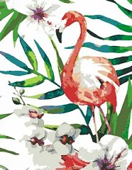 Рисуване по номера Rosa - Фламинго