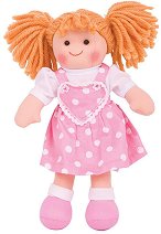 Парцалена кукла Руби - Bigjigs Toys - 