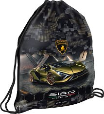 Спортна торба - Lamborghini - детска бутилка