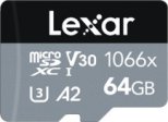 Micro SDXC карта памет 1066x 64 GB Lexar Professional