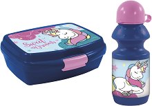 Комплект бутилка и кутия за храна - Unicorn - продукт