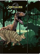 Папка с ластик Derform - Динозаври