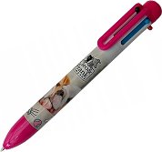 Химикалка с шест цвята Derform - Кученца