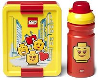 Комплект бутилка и кутия за храна LEGO Iconic - кутия за храна